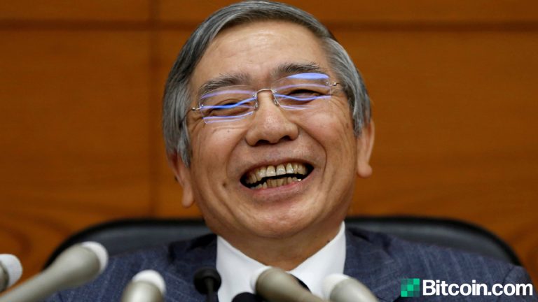 BOJ’s Kuroda Criticizes Bitcoin — Central Bank Governor Says Trading Is ‘Barley Used for Settlement’