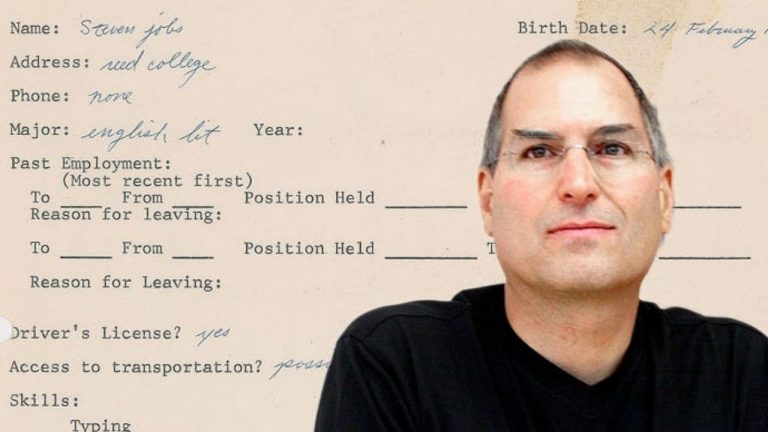 Steve Job’s Physical Job Application and Mirror Copy in NFT Form to Faceoff on the Auction Block