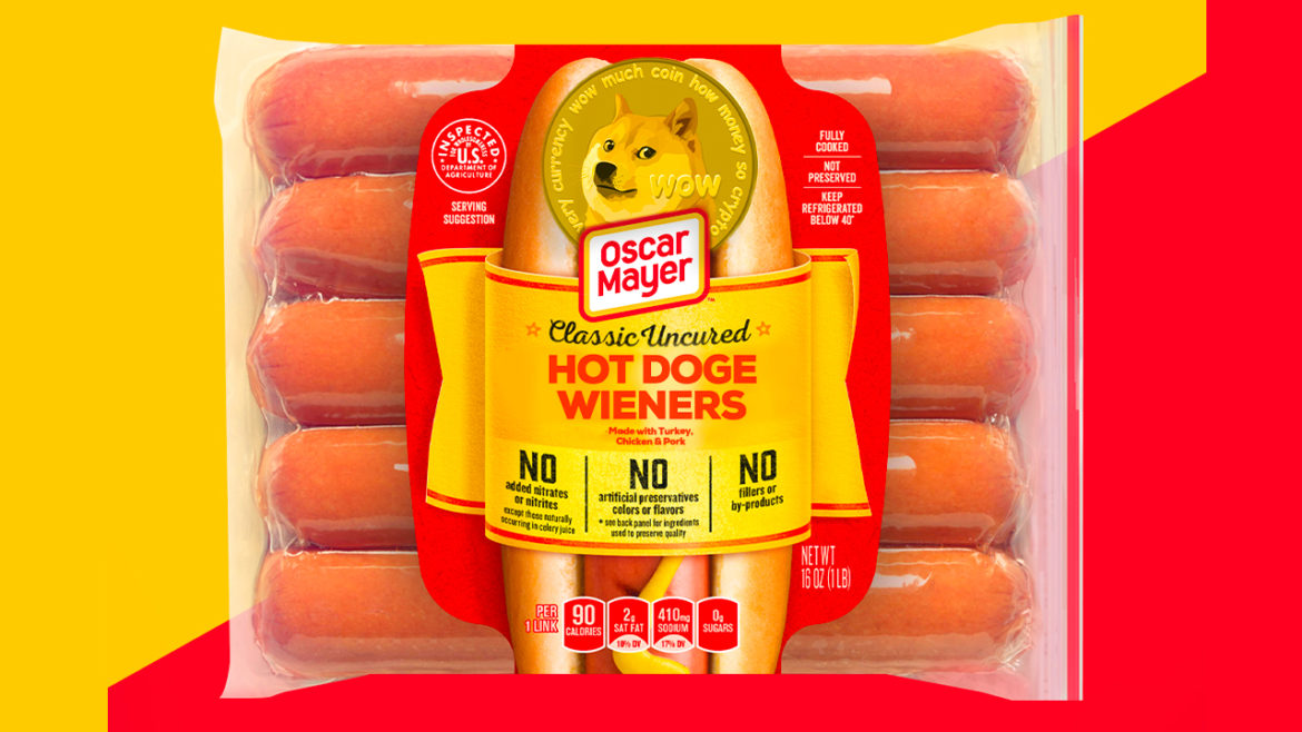 Oscar Mayer Is Auctioning a 10-Pack of Dogecoin-Themed Hot Dogs, Proceeds Go to Hunger-Relief Charity