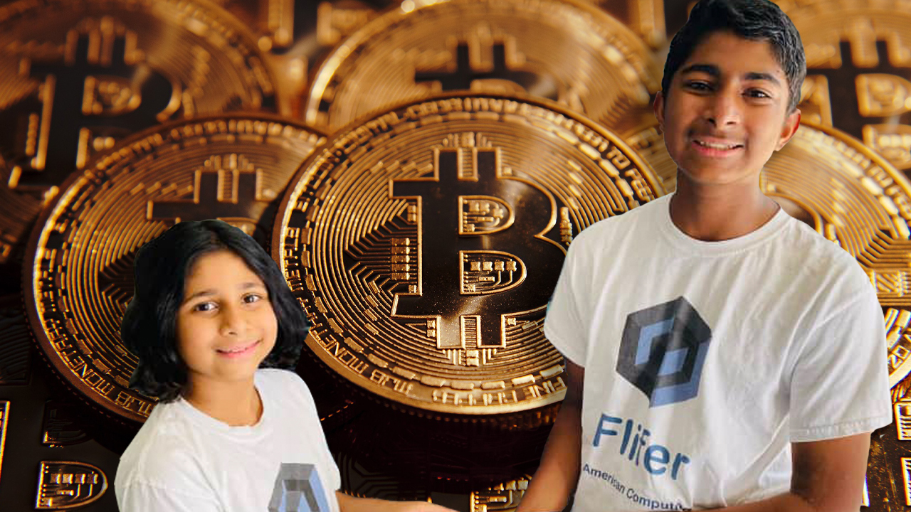 14- and 9-Year-Old Brother and Sister Duo Rake in $30K a Month Mining Crypto With Renewable Energy