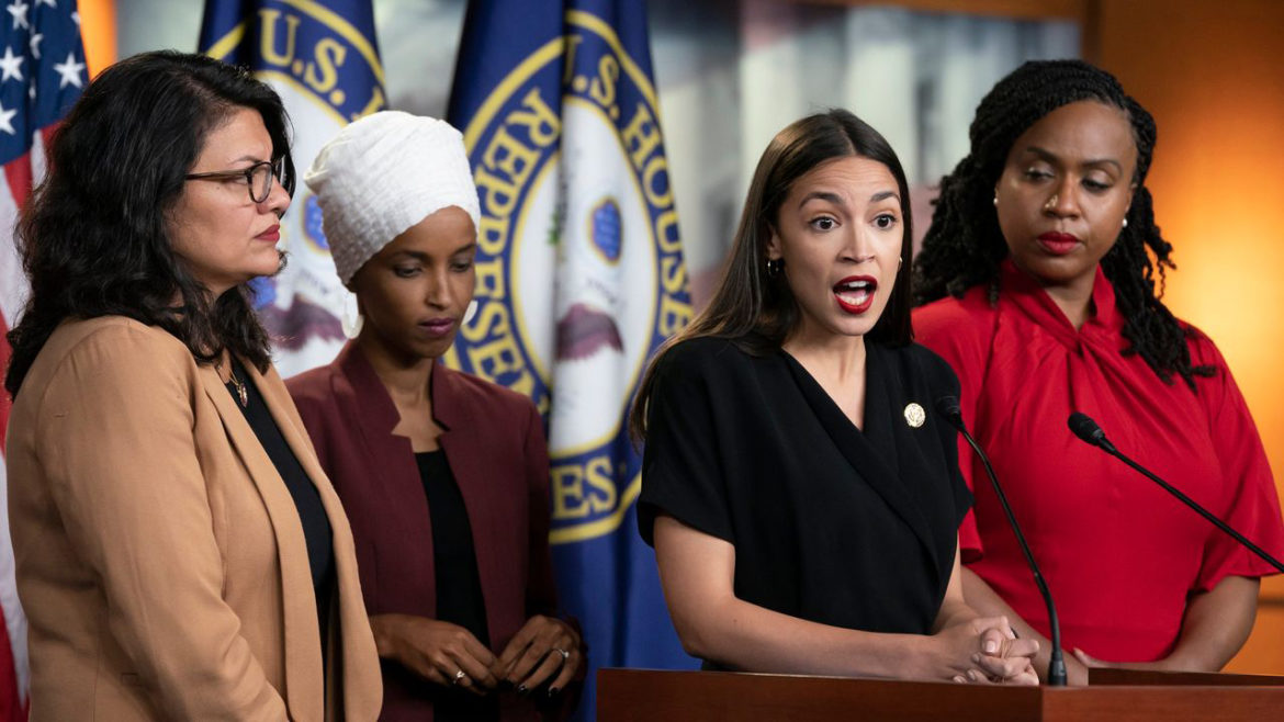 AOC, Pressley, Tlaib ‘Urge’ Biden to Replace Fed Chair With Someone Willing to Address ‘Climate Change’