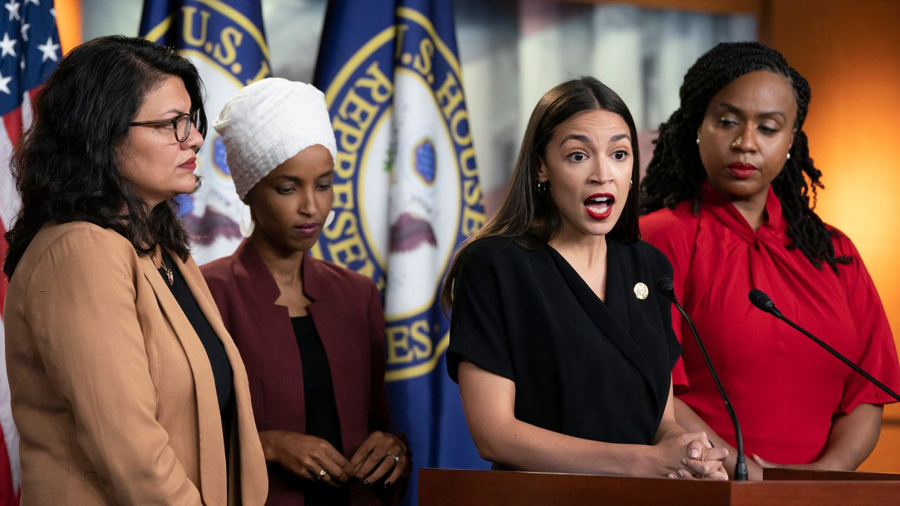 AOC, Pressley, Tlaib 'Urge' Biden to Replace Fed Chair With Someone Willing to Address 'Climate Change'