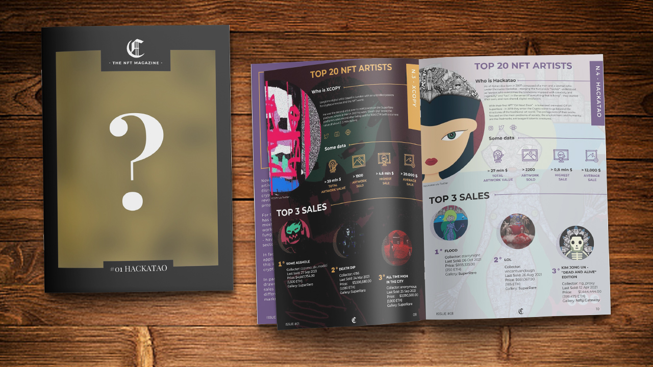 The NFT Magazine Project Plans to Drop a Periodical in the Form of an NFT on Ethereum