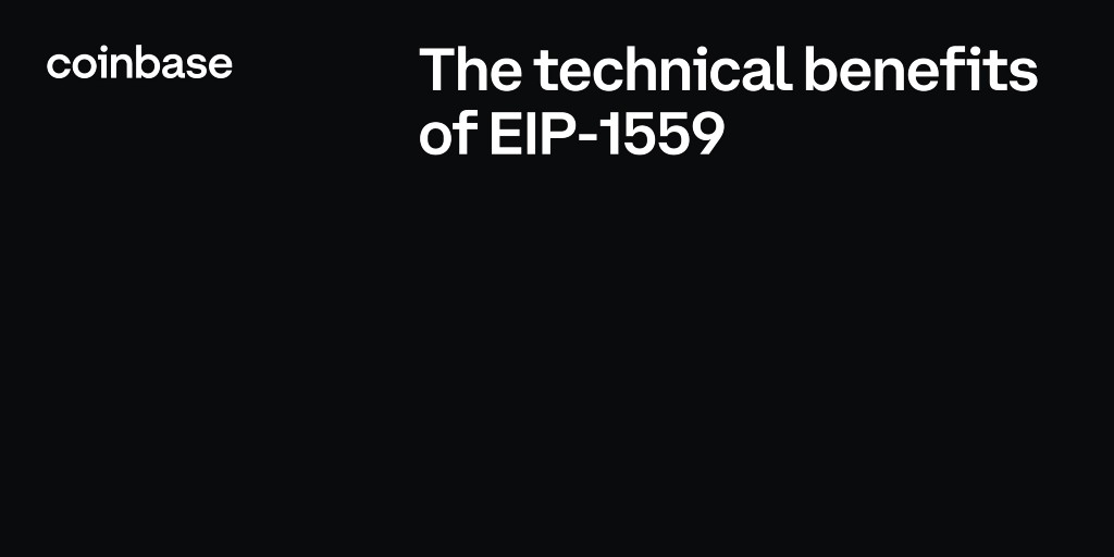 The technical benefits of EIP-1559