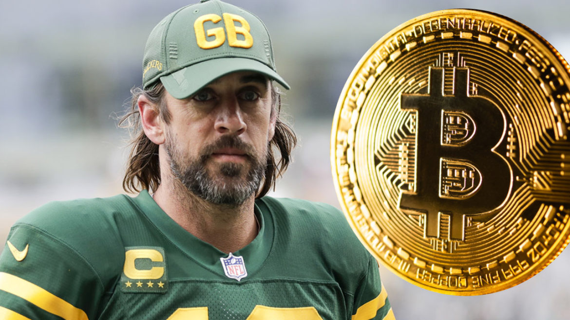 Green Bay Packers Quarterback Aaron Rodgers Gets Paid in Bitcoin, Gives Away $1 Million in BTC