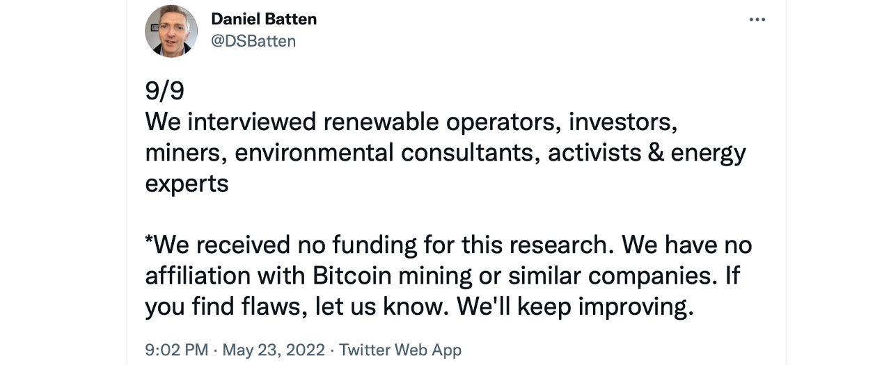 ESG Study Shows Bitcoin Mining’s Potential to Eliminate 0.15% of Global Warming by 2045, No Other Technology Can Do Better