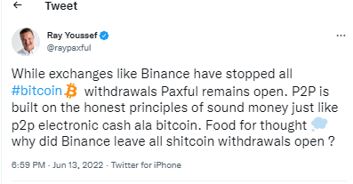 Binance Reveals Incident That Forced It to Freeze BTC Withdrawals