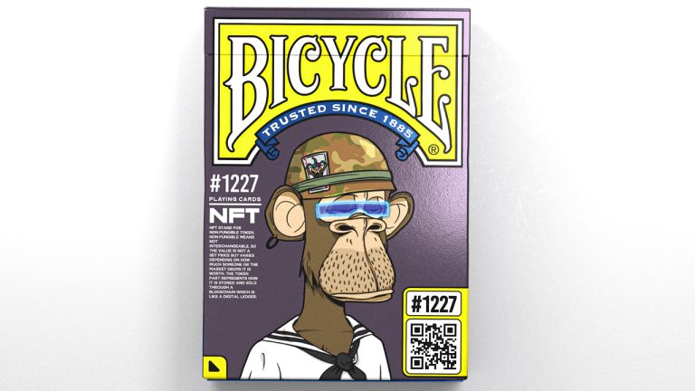 Playing Card Maker Bicycle to Feature Bored Ape #1,227 in Upcoming Collectible Deck