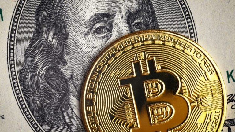 Bitcoin pushed past the $27,000 level on Monday, as markets prepared for the latest Federal Reserve interest rate decision.